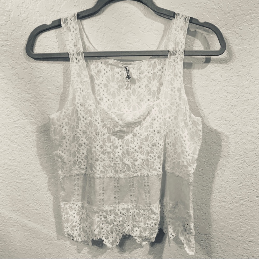 Free People Intimately Lace Tank